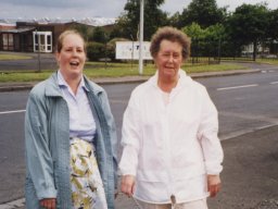 14.5 Shirley, Mother Lilian and our first dog Shep